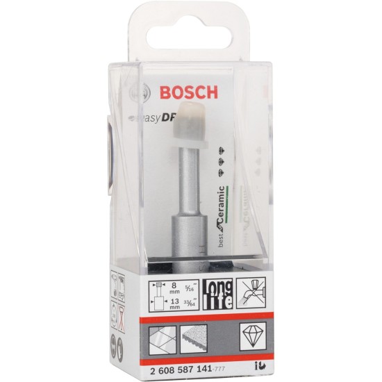 Bosch  Diamantbohrer Easy Dry Best for Ceramic, Ø 8mm