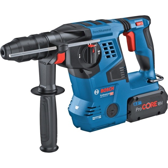 Bosch Akku-Bohrhammer GBH 18V-28 CF Professional, mit GDE 18V-16