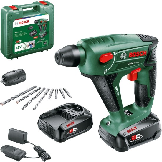 Bosch Akku-Bohrhammer Uneo Maxx, 18Volt