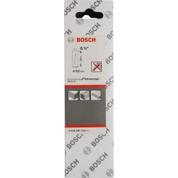 Bosch Diamant-Trockenbohrkrone Best for Universal, G 1/2", Ø 52mm, Bohrer