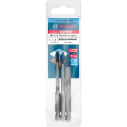 Bosch Expert HEX-9 HardCeramic Bohrer-Satz, 3-teilig