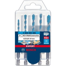 Bosch Expert HEX-9 MultiConstruction Bohrer-Satz, 5-teilig
