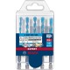 Bosch Expert HEX-9 MultiConstruction Bohrer-Satz, 5-teilig