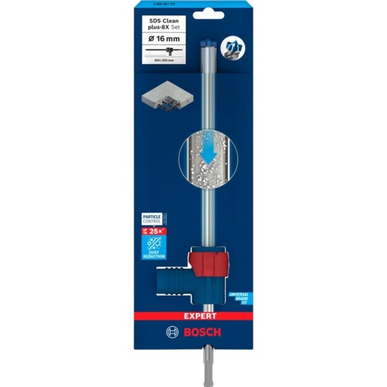 Bosch Expert Hammerbohrer SDS Clean plus-8X Set, Ø 16mm