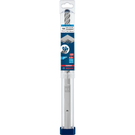 Bosch Expert Hammerbohrer SDS-max-8X, Ø 18mm