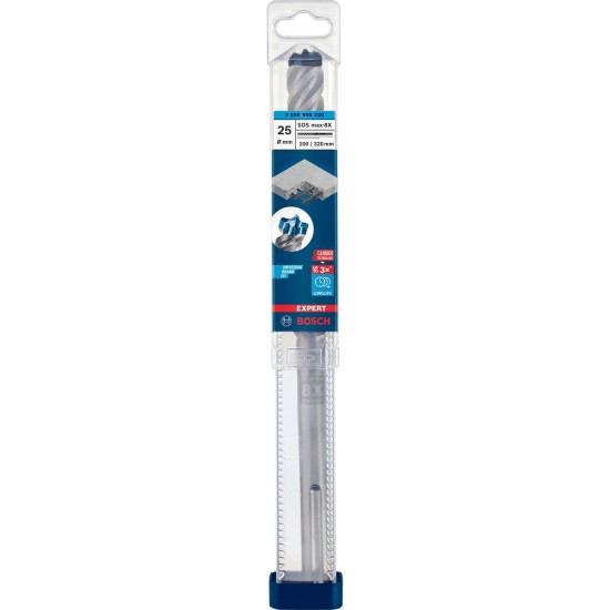 Bosch Expert Hammerbohrer SDS-max-8X, Ø 25mm Bosch Expert Hammerbohrer SDS-max-8X, Ø 25mm
