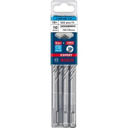 Bosch Expert Hammerbohrer SDS-plus-7X, Ø 10mm, 10 Stück