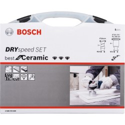 Bosch Fliesenbohrer-Satz DrySpeed / MillingCutter, 5-teilig