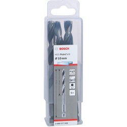 Bosch HSS-Spiralbohrer PointTeQ Hex, Ø 10mm