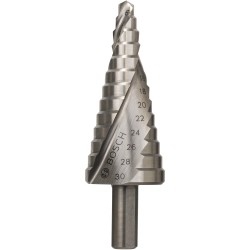 Bosch HSS-Stufenbohrer, Ø 6mm - Ø 30mm