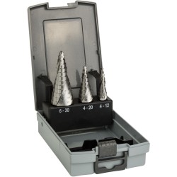 Bosch HSS-Stufenbohrer-Satz, Ø 4mm - Ø 30mm