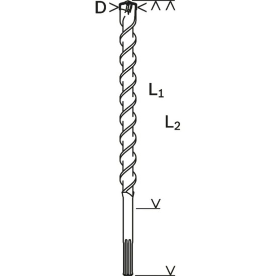 Bosch Hammerbohrer SDS-max-7, Ø 15mm