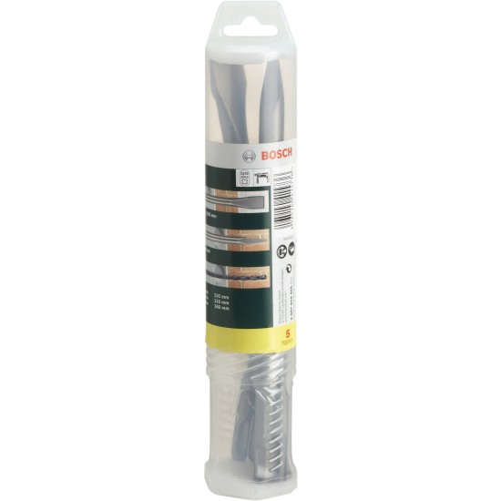 Bosch Meißel- und Hammerbohrer-Set SDS-plus, Meißel- & Bohrer-Satz