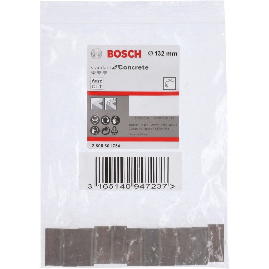 Bosch PRO Diamantbohrkronen-Segmente für PRO Core Cutter, Bohrer