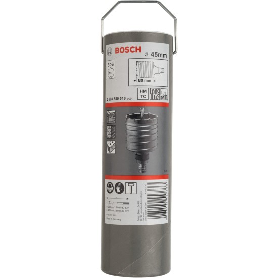 Bosch PRO SDS-max-5 CoreCutter, Ø 45mm, zweiteilig mit Gewinde, Bohrer