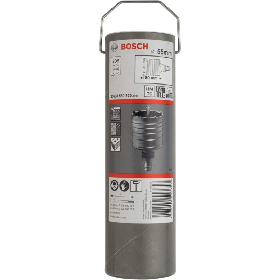 Bosch PRO SDS-max-5 CoreCutter, Ø 55mm, zweiteilig mit Gewinde, Bohrer
