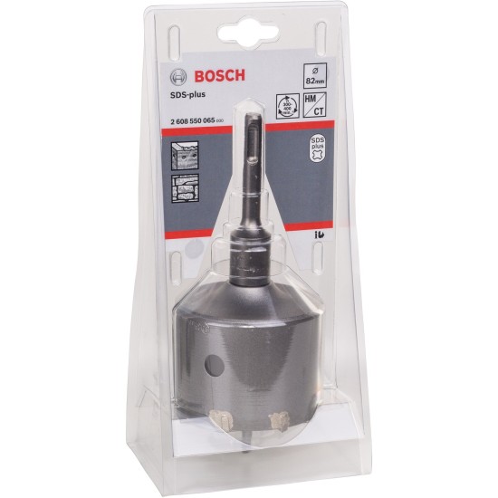 Bosch PRO SDS plus-5 Core Cutter Hohlbohrkronen-Set 82mm, Bohrer-Satz