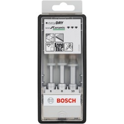 Bosch Robust Line Diamant-Trockenbohrer-Satz Easy Dry Best for Ceramic