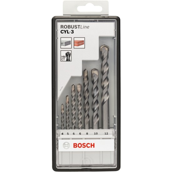 Bosch RobustLine Betonbohrer-Satz Silver Percussion, 7-teilig