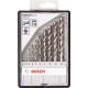Bosch RobustLine HSS-Spiralbohrer-Satz, 135°, 10-teilig