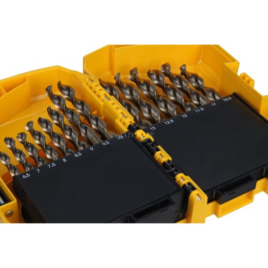 DEWALT HSS-CO Metallbohrer-Satz DT4957, 29-teilig