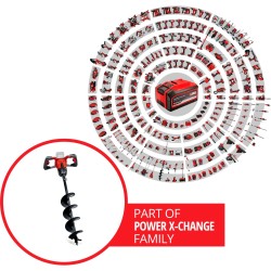 Einhell Professional Akku-Erdbohrer GP-EA 18/150 Li BL - Solo, 18Volt
