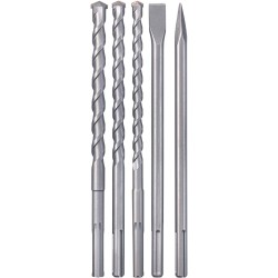 Einhell SDS Max Meißel- & Bohrer-Satz, 5-teilig