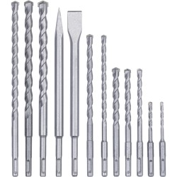 Einhell SDS Plus Meißel- & Bohrer-Satz, 12-teilig