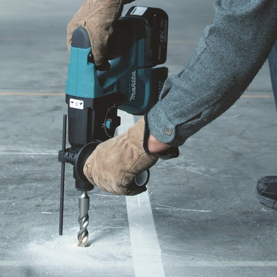 Makita Akku-Kombihammer DHR243RTJ, 18Volt, Bohrhammer