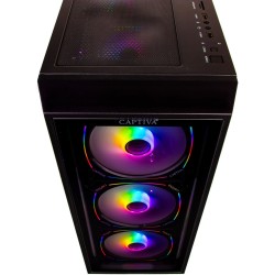 Captiva Highend Gaming PC R88-662 AMD Ryzen 7 7800X3D, 32GB DDR5 RAM, 2TB M.2 SSD, AMD Radeon RX 9070 (16GB GDDR6), Windows 11 Home