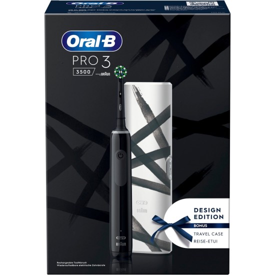 Braun Oral-B Pro 3 3500 Design Edition, Elektrische Zahnbürste