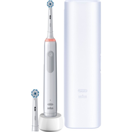 Braun Oral-B Pro 3 3500 mit Reiseetui, Elektrische Zahnbürste