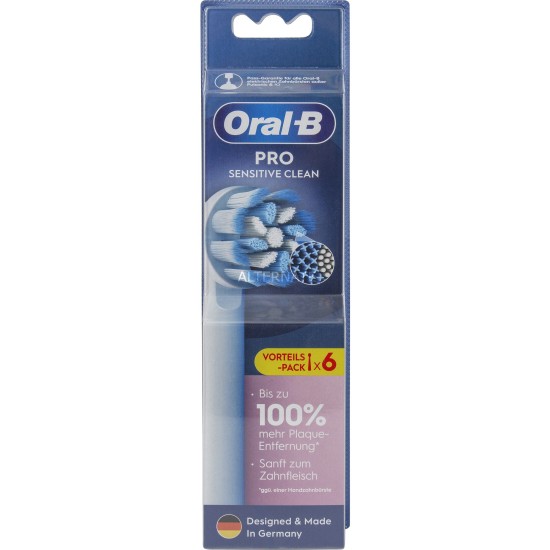 Braun Oral-B Pro Sensitive Clean Aufsteckbürsten 6er-Pack Braun Oral-B Pro Sensitive Clean Aufsteckbürsten 6er-Pack