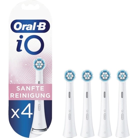 Braun Oral-B iO Sanfte Reinigung 4er, Aufsteckbürste Braun Oral-B iO Sanfte Reinigung 4er, Aufsteckbürste
