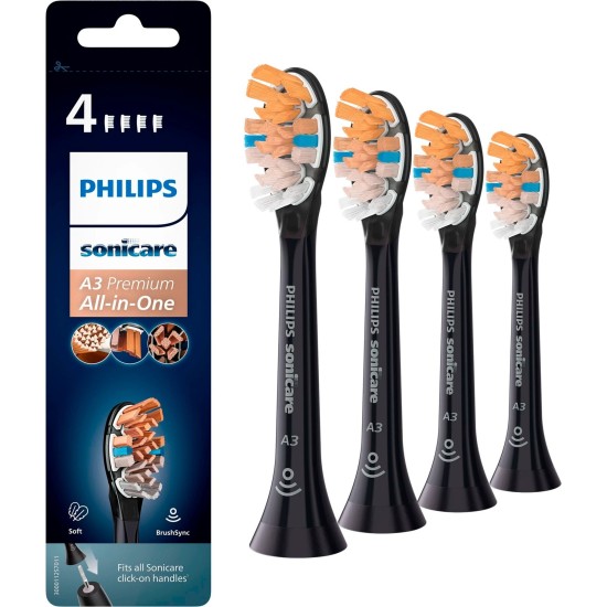 Philips Sonicare A3 Premium All-in-One HX9094/11 4er, Aufsteckbürste