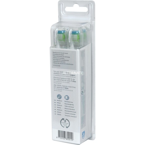 Philips Sonicare HX6068/12 W2 Optimal White 8er, Aufsteckbürste