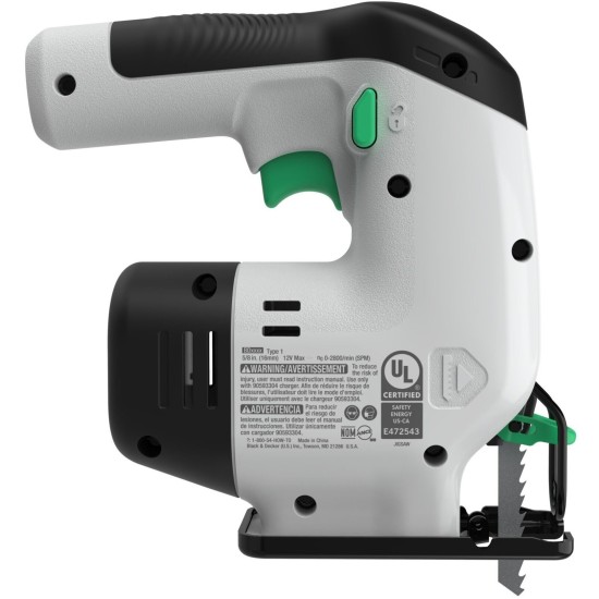 BLACK+DECKER Akku-Stichsäge reviva, 12Volt