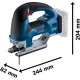 Bosch Akku-Stichsäge GST 18V-155 BC Professional solo, 18Volt