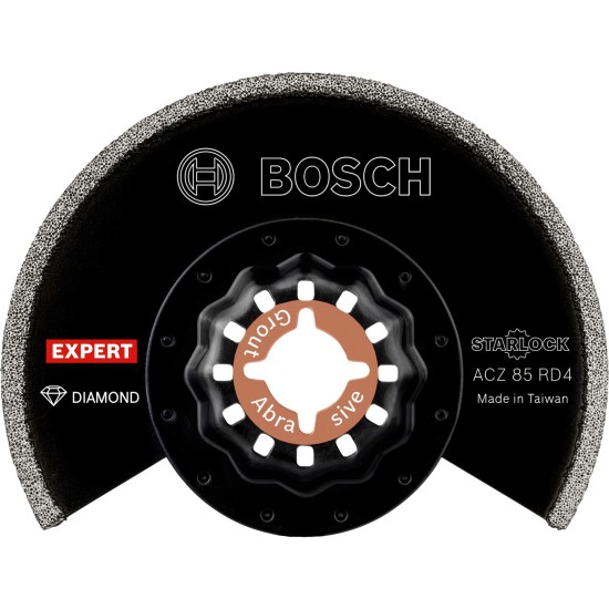Bosch Diamant-Segmentsägeblatt Expert ACZ 85 RD4 Grout + Abrasive, Ø 85mm