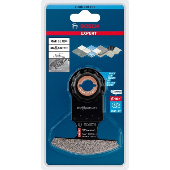 Bosch Diamant-Segmentsägeblatt Expert MATI 68 RD4 Grout + Abrasive