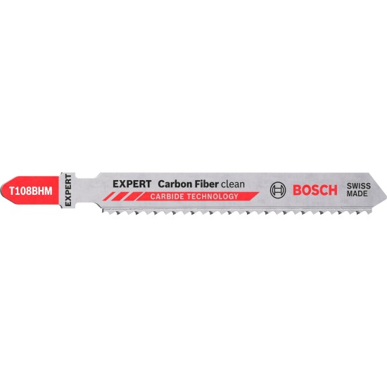 Bosch Expert Carbide Stichsägeblatt T 108 BHM 'Carbon Fiber Clean'