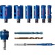 Bosch Expert Lochsägen-Set 'Construction Material', Ø 20-64mm, 10-teilig