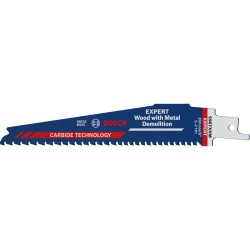 Bosch Expert Säbelsägeblatt ‘Wood with Metal Demolition’ S 967 XHM, 10 Stück