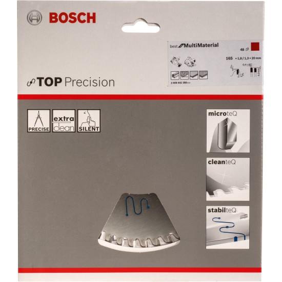 Bosch Kreissägeblatt Best for Multi Material, Ø 165mm, 48Z