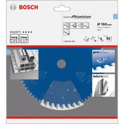 Bosch Kreissägeblatt Expert for Aluminium, Ø 168mm, 52Z