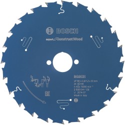 Bosch Kreissägeblatt Expert for Construct Wood, Ø 190mm, 24Z