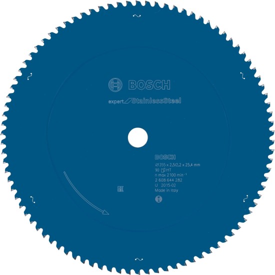 Bosch Kreissägeblatt Expert for Stainless Steel, Ø 355mm, 90Z
