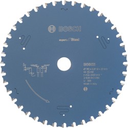 Bosch Kreissägeblatt Expert for Steel, Ø 190mm, 40Z