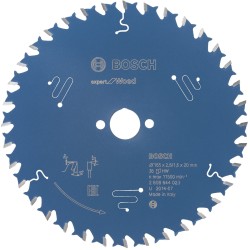 Bosch Kreissägeblatt Expert for Wood, Ø 165mm, 36Z
