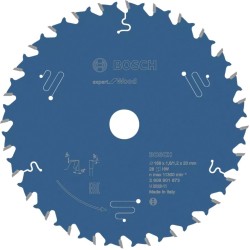 Bosch Kreissägeblatt Expert for Wood, Ø 168mm, 28Z